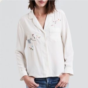 Levi’s Yvette Embroidered Shirt XS